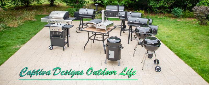 Outdoor Vertical Smoker, Wood Chunks Smoker with Thermometer for Outdoor Cooking,Grilling,Picnic,Camping and Party Barbecue Stainless Steel Durability