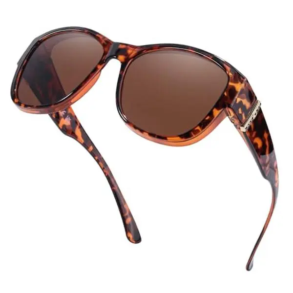 Polarized Over Glasses Sunglasses for Women Sunglasses that Fit Over Glasses UV400 Protection for Outdoor Driving
