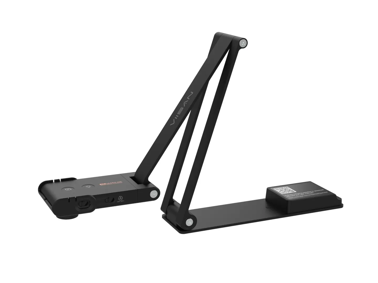 VIISAN VS13AM 13MP Portable USB Document Camera Scanner, OCR Overhead Camera with AI Microphone, 20X Macro Lens, AI-Powered Noise Reduction, Auto Image Rotation, PC Compatible for Classroom, Office Use (Captures Every Detail with Macro Lens)