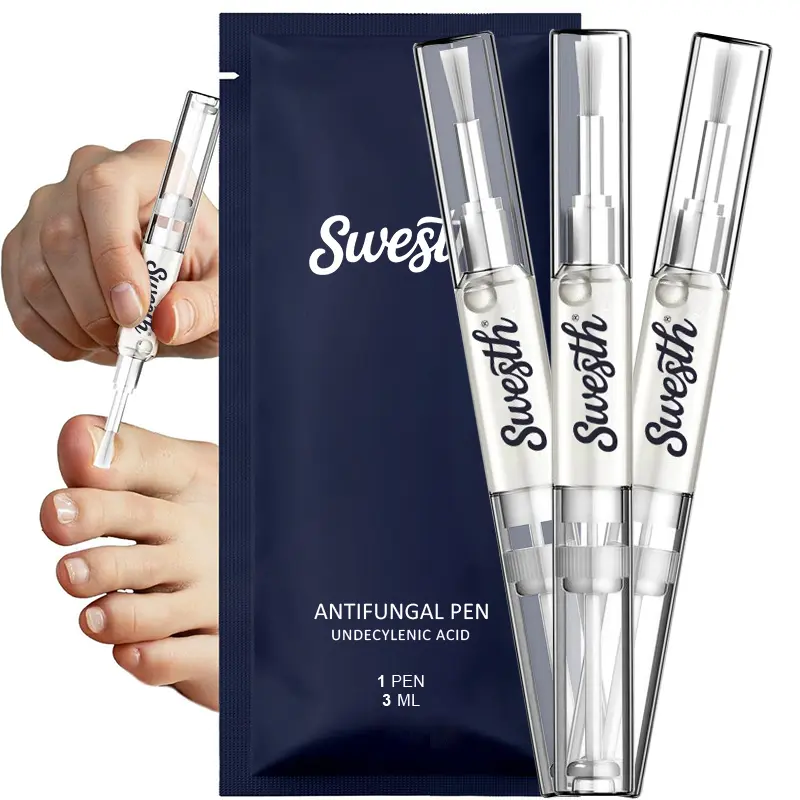 Antifungal Pen: Cures Most Athlete’s Foot, Thoughtful & Practical Gift for Friend, Small Gifts for Man Women, 25% Undecylenic Acid with Tea Tree, 3 Pack Pen