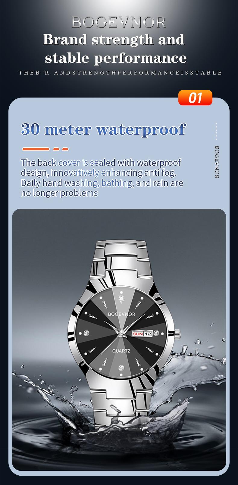 Men's casual and business round dial quartz watch, party fashion watch, daily clothing decoration, versatile trendy birthday gift watch