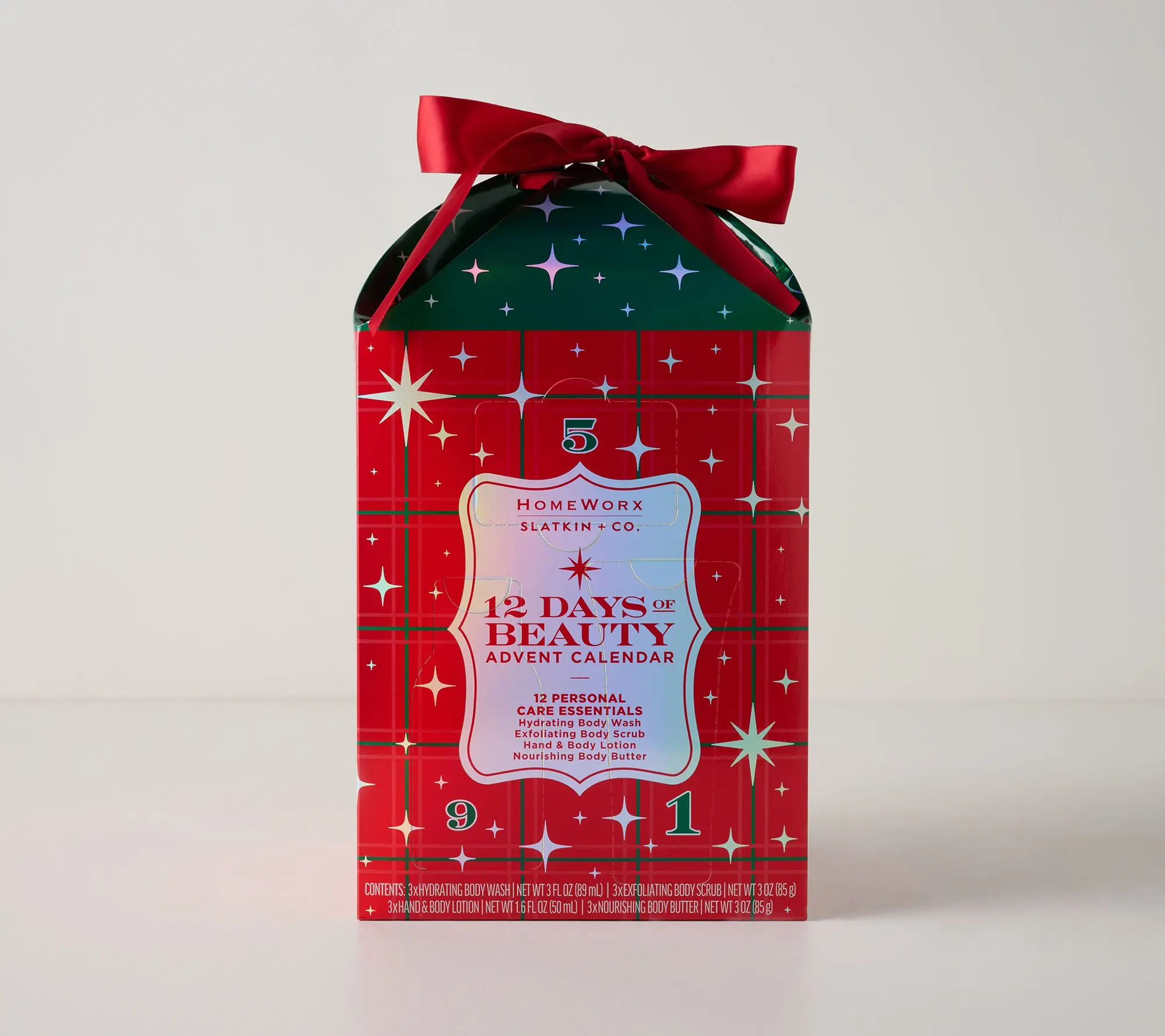 HomeWorx by Slatkin + Co. 12 Days of Lux Personal Care Advent Calendar