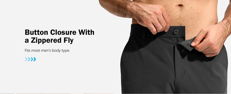 G Gradual Mens Golf Pants Stretch Straight Casual Work Pants for Men with 4 Pockets 30"/32"/34" Lightweight Quick Dry Plain Trousers for Men Business Travel Outdoor Menswear G Gradual Mens Golf Pants Stretch Straight Casual Work Pants for Men with 4 Pockets 30"/32"/34" Lightweight Quick Dry Plain Trousers for Men Business Travel Outdoor Menswear