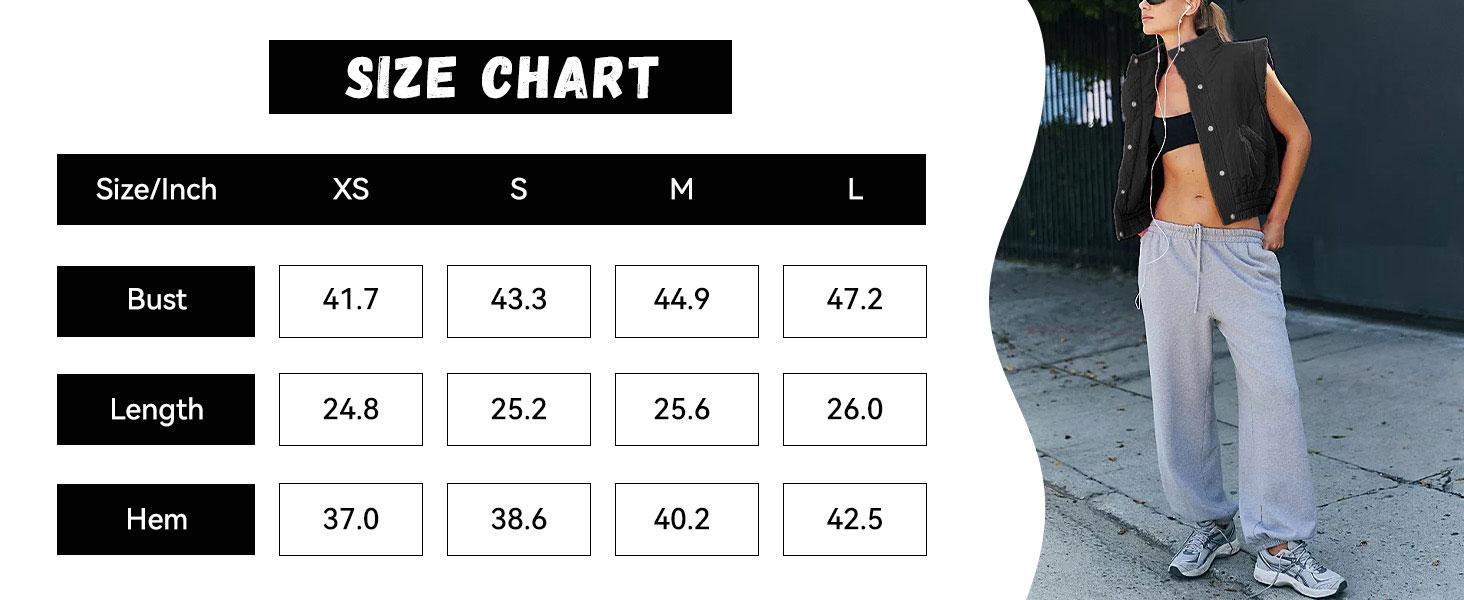 JovenPara Women Quilted Puffer Vest Button Down Scrunch Sleeveless Winter Basic Stand Collar Padded Gilet with Pockets Womenswear Comfortable Soft Tops coat outwear