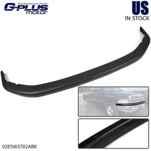 Front Upper Bumper Cover Black Fit For 1994-02 Dodge Ram 1500 Replace CH1000160