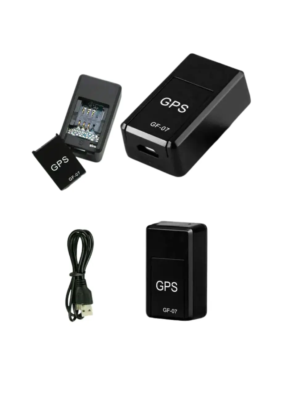 GF07 Mini GPS Tracker – Real-Time Vehicle & Bag Locator | Magnetic, GSM/GPRS, USA