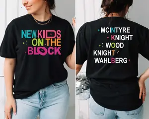 NKOTB Vintage Shirt, New Kids On The Block T-shirt, Classic Rock Concert Tee, NKOTB Concert T-shirt, McIntyre Knight Wood Knight Wahlberg