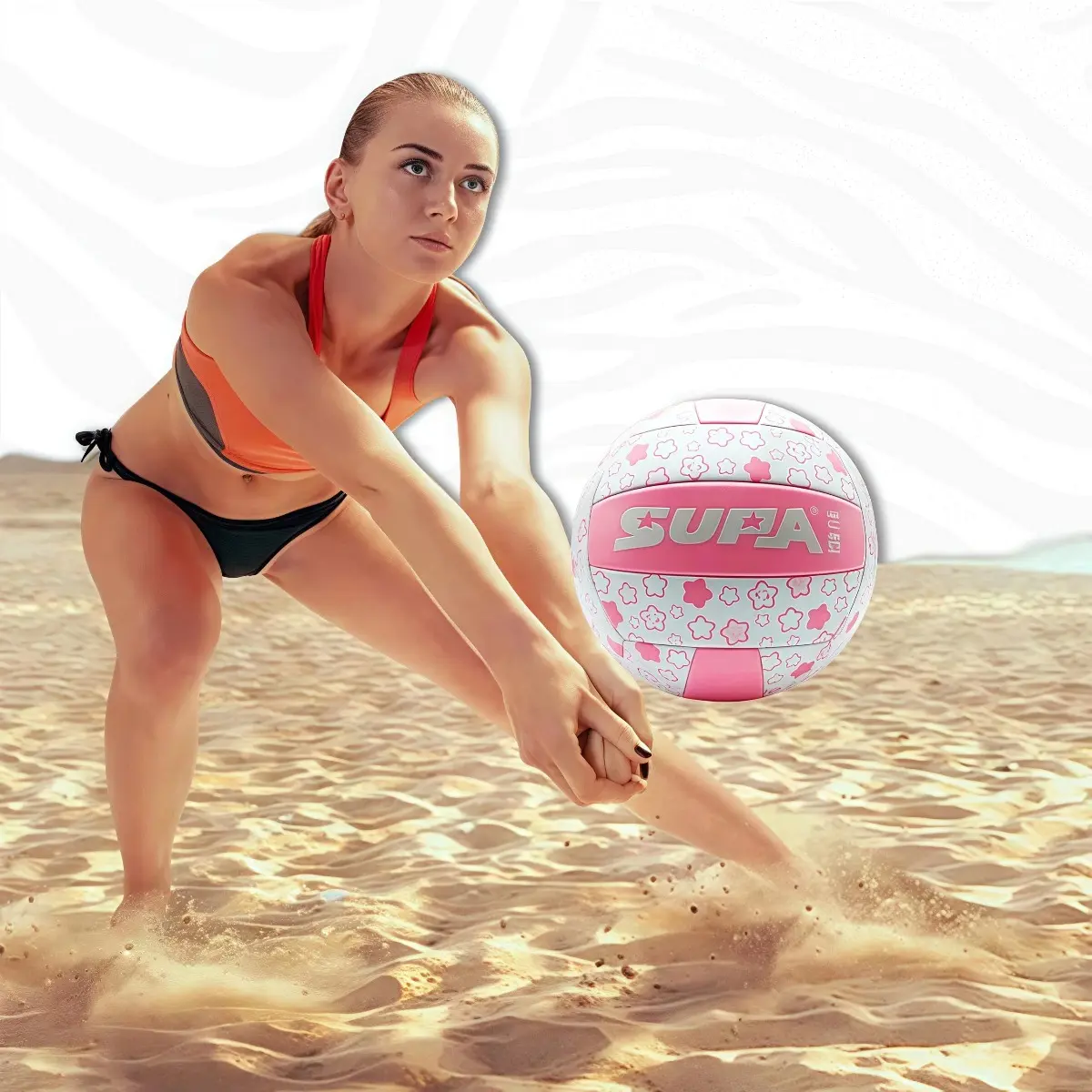 Glow in the Dark Size 5 Light Volleyball - Soft Volleyball Equipment for Match, Training with Enhanced Night Visibility, Cool, Training Ball Volleyballs