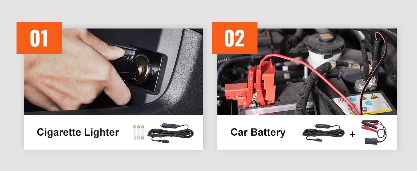 VEVOR Electric Car Jack, 3 Tons /6600 lbs Scissor Jack, 12V Electric Automatic Jack with Double Saddles and Remote Control, Portable Car Jack for Sedan, SUV, Truck Tire Change