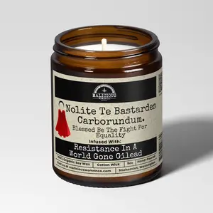 Nolite Te Bastardes Carborundum 9oz Political Candle Malicious Women Co