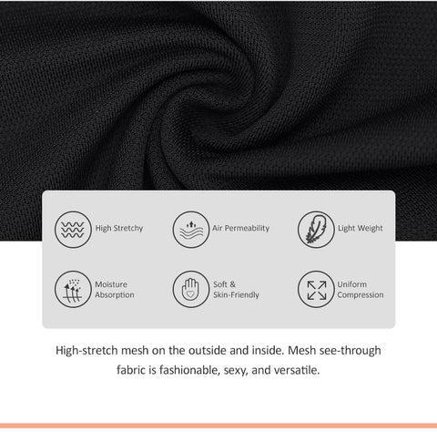 FeelinGirl Bodysuit for Women Tummy Control Thong Body Basic Comfort Womenswear Breathable Shaper Tops Comfortable Shapewear