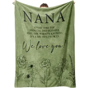Nana , for Nana Blanket, Nana Birthday from Grandkids, to My Nana Throw Blanket, Christmas , grandma gift