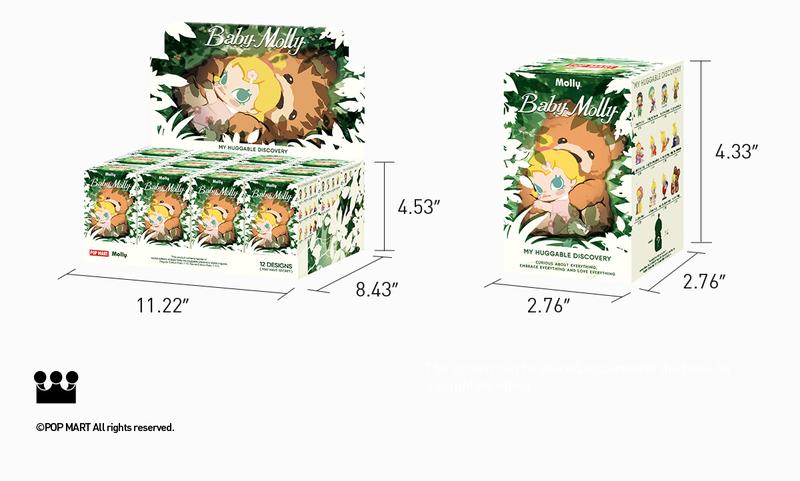 POP MART Baby Molly My Huggable Discovery Series Figures