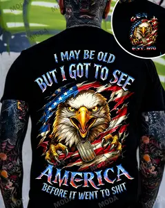 Chaosmoda Generation X I May Be Old But I Got To See The Usa Before It Went To Sh*t Custom Year Skull T-shirt