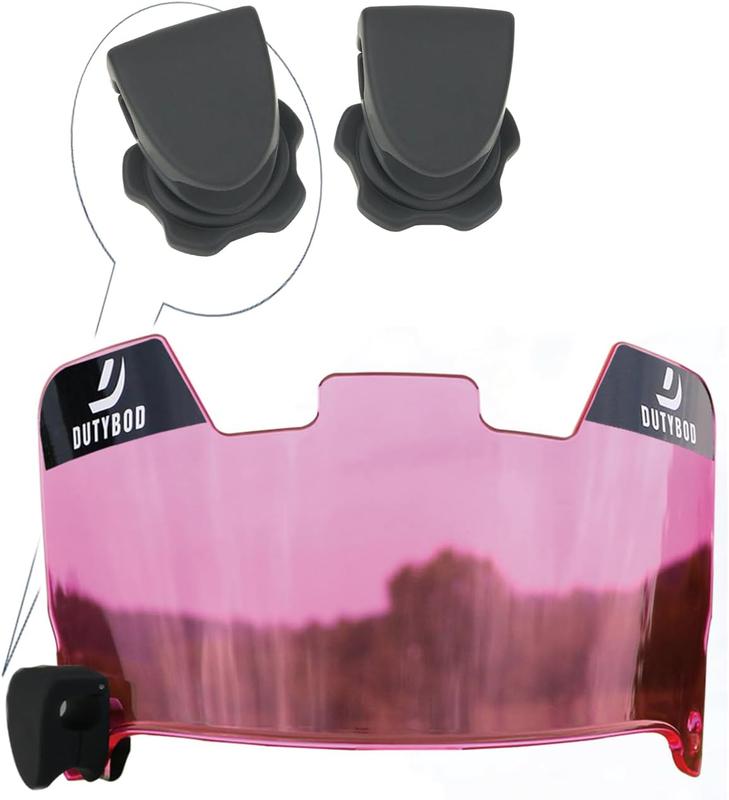 Football Visor Football Shield, Clear Football Visor  Scratch-Resistant, Fits Adult & Youth