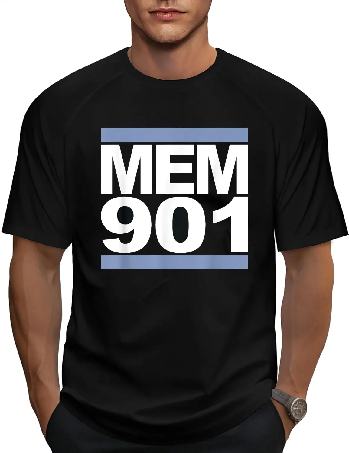100% Cotton MEM 901 Memphis 90's Hip Hop T-Shirt