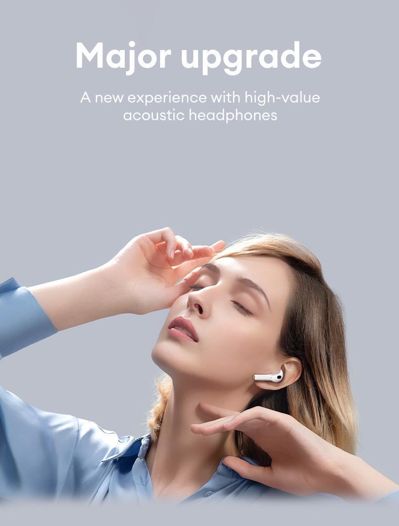 T02 Intelligent Translation Earphones,Wireless Bluetooth 5.4 Earbuds High-Fidelity Robust Bass Sound Headphones, Breathable Open Ear Electronic Headset for Workout & Sports