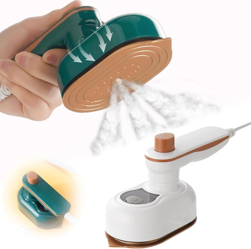 1pc Portable Travel Mini Iron For Clothes, 180 ° Foldable Handheld Mini Electric Iron, Small Mini Electric Iron Fabric Wrinkles Remover With Dry And Wet Ironing For Home And Travel