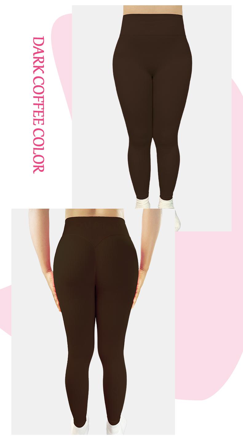 SUOVADUN CK8003 Women's High-Waist Seamless Yoga Leggings Quick Dry Stretchy Activewear Pants for Fitness Workout Casual Attire Soft Breathable Moisture Wicking Hip Lift Athleisure Y-Shaped Tummy-Control Slim Legs