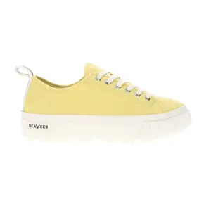 SeaVees Womens Melrose Lug Platform Sneakers Shoes Casual - Yellow