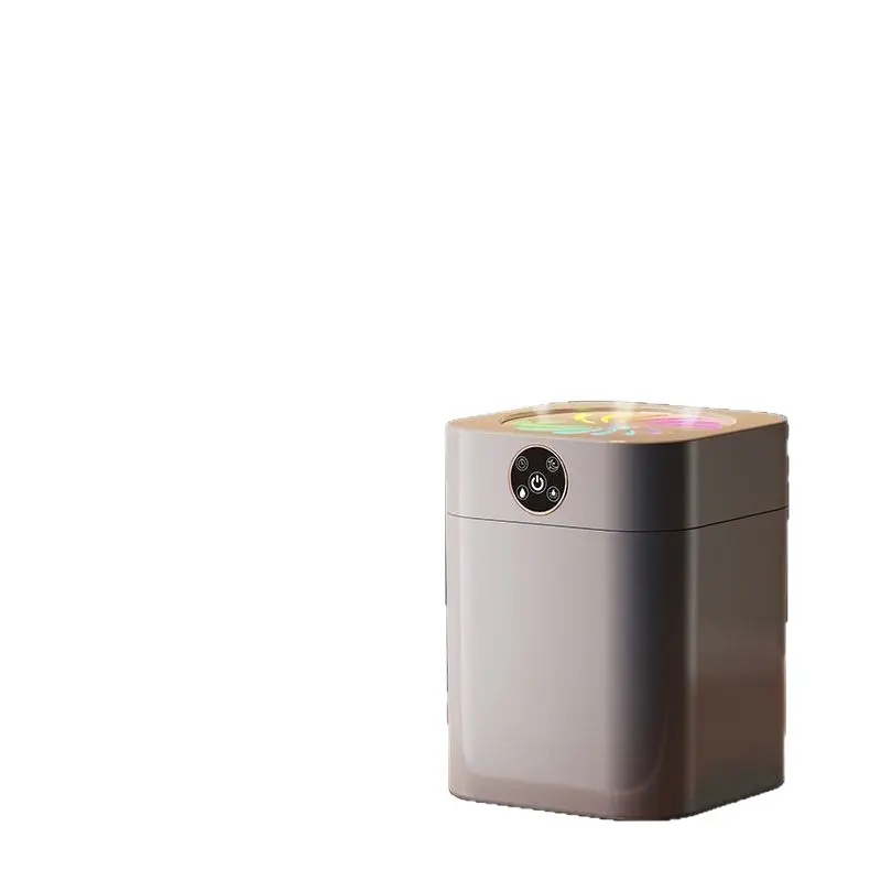 Rechargeable Mini Triple-Spray Nozzle Cool Mist Humidifier - Wireless, USB-Charge, Built-In Long-Lasting Batteries, 1800m+ 3 Sprays 4 Settings, Quiet Operation, Adjustable Flow Rate, 12*15cm Portable Safe Mist for Office, Bedroom (Suitable for Babies)