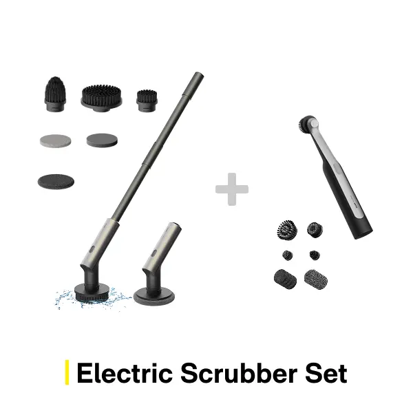 Electric Scrubber Set