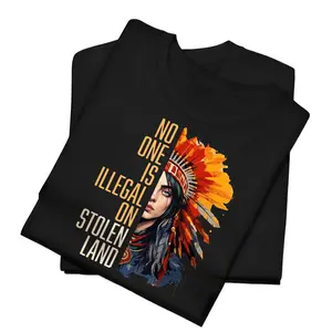 No One Is Illegal On Stolen Land  Vintage Shirt Sweatshirt Hoodie