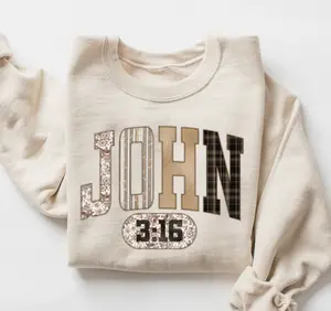 John 316 Bible Verse Sweatshirt, Christian Faith Unisex Heavy Blend™ Crewneck Sweatshirt