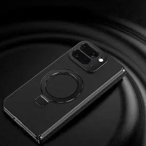 Compatible with Pixel 10Pro Fold Foldable phone case Fulcrum Electroplated hinge Full cover drop protection phone case-HN3903