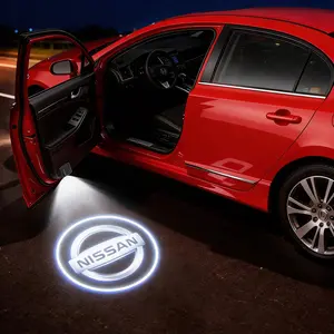 Ultra-Bright LED Car Door Greeting Lights - Universal Wireless Logo Projector & Puddle Light (2Pcs) - Upgrade Your Night Vibe - Fits Most Models