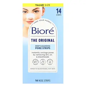 Biore Deep Cleansing Pore Strips, 14 Nose Strips