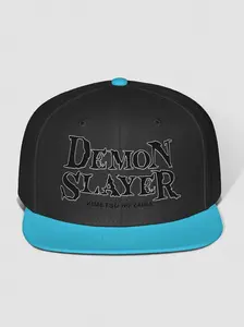 Anime Distressed Snapback Cap