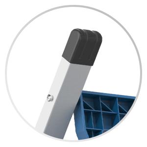 VINGLI 4 Ft Camping Picnic Table Set with 4 Seats with Umbrella Hole Folding Lightweight Suitcase Card Table-220 Lbs Support Aluminum Frame, Plastic RV Tabletop for Barbecue,Travel,Outing,Gathering