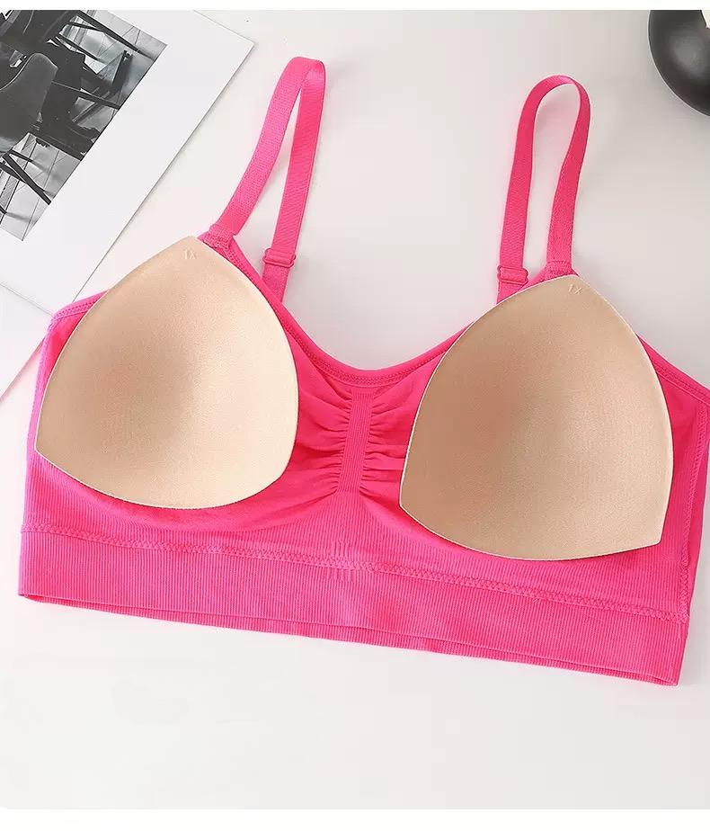 1/2PCS Women's Wireless Sculpt BraComfort Bralettes Suitable for up to 44DD NOUnderwire Unlined Cami Bra Seamless Tshirt BrasSports Bra Everyday Daily Wear Breathable