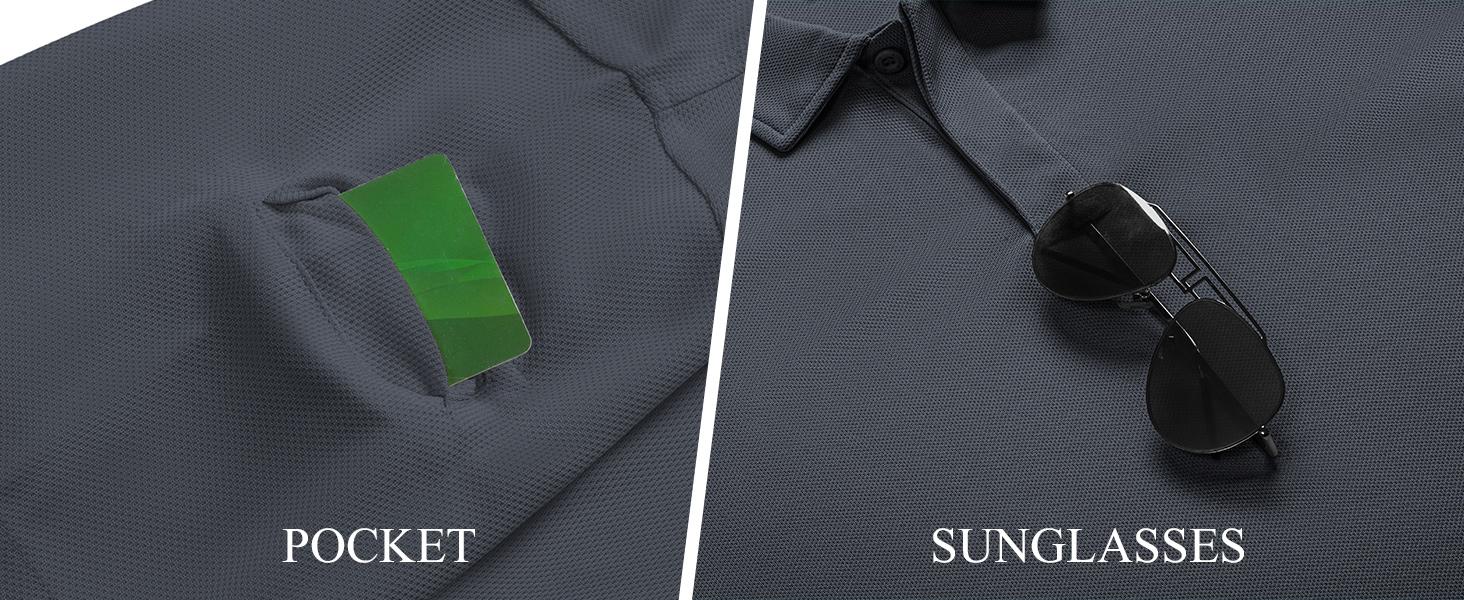 ZITY Men's Short-Sleeve Polo Set Pack Sports Casual Business Golf Shirt Turn-Down Collar Tactical T-Shirt Athletic Techwear