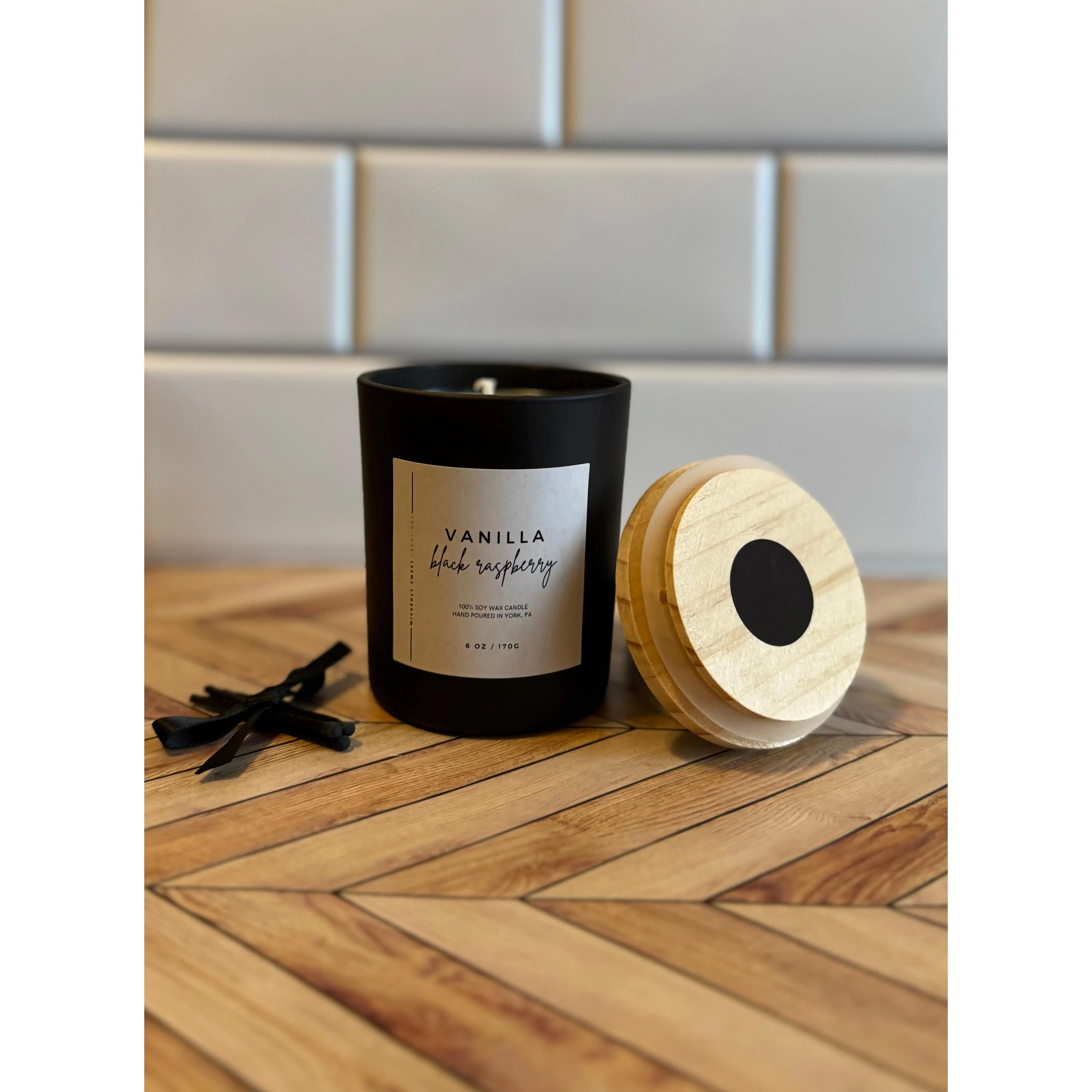 Vanilla Black Raspberry Candle