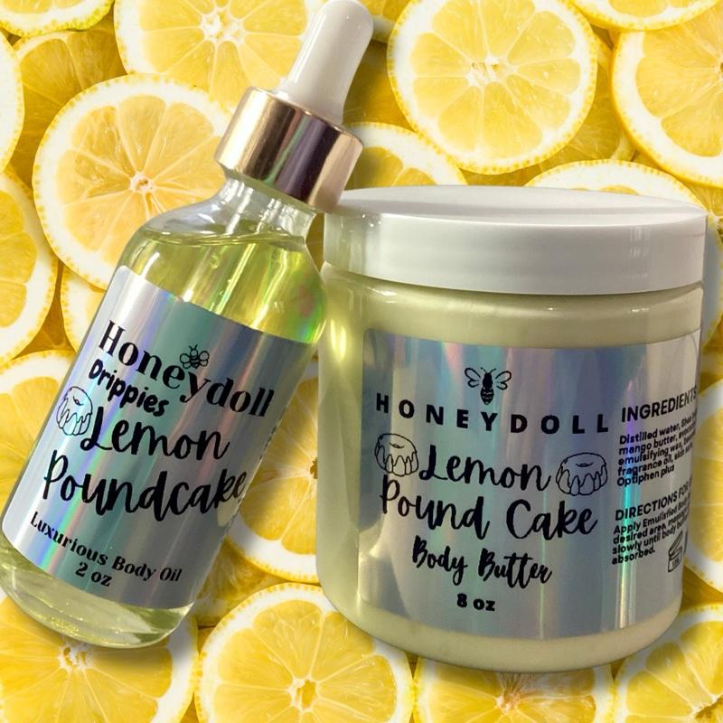 Body Butter Duo Bundles - pick your bundle - full size jar - Four different Bundles to choose from  Gift sets Lemon pound cake, Hawaiian butter, beach bum, wedding cake