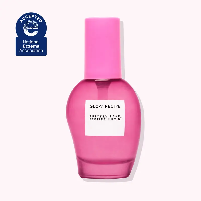 Glow Recipe Korean Prickly Pear Peptide Mucin Serum - 40ml Vegan Adult Daily/Evening Glow Beauty Essence, Peptides + Cactus Formula for Hydration, Soothing Eczema Relief, Moisture Lock, Skin Barrier Restoration, Sensitive Skin Safe