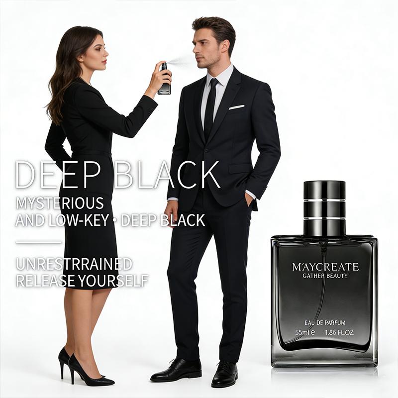 M'AYCREATE Men's Eau De Toilette 55ml Azure Sea Salt Freshness Knight Woodsy Deep Scent Long Lasting Marine Classic Fragrance with Lemon Cedarwood Notes Ideal for Spring Summer Outings