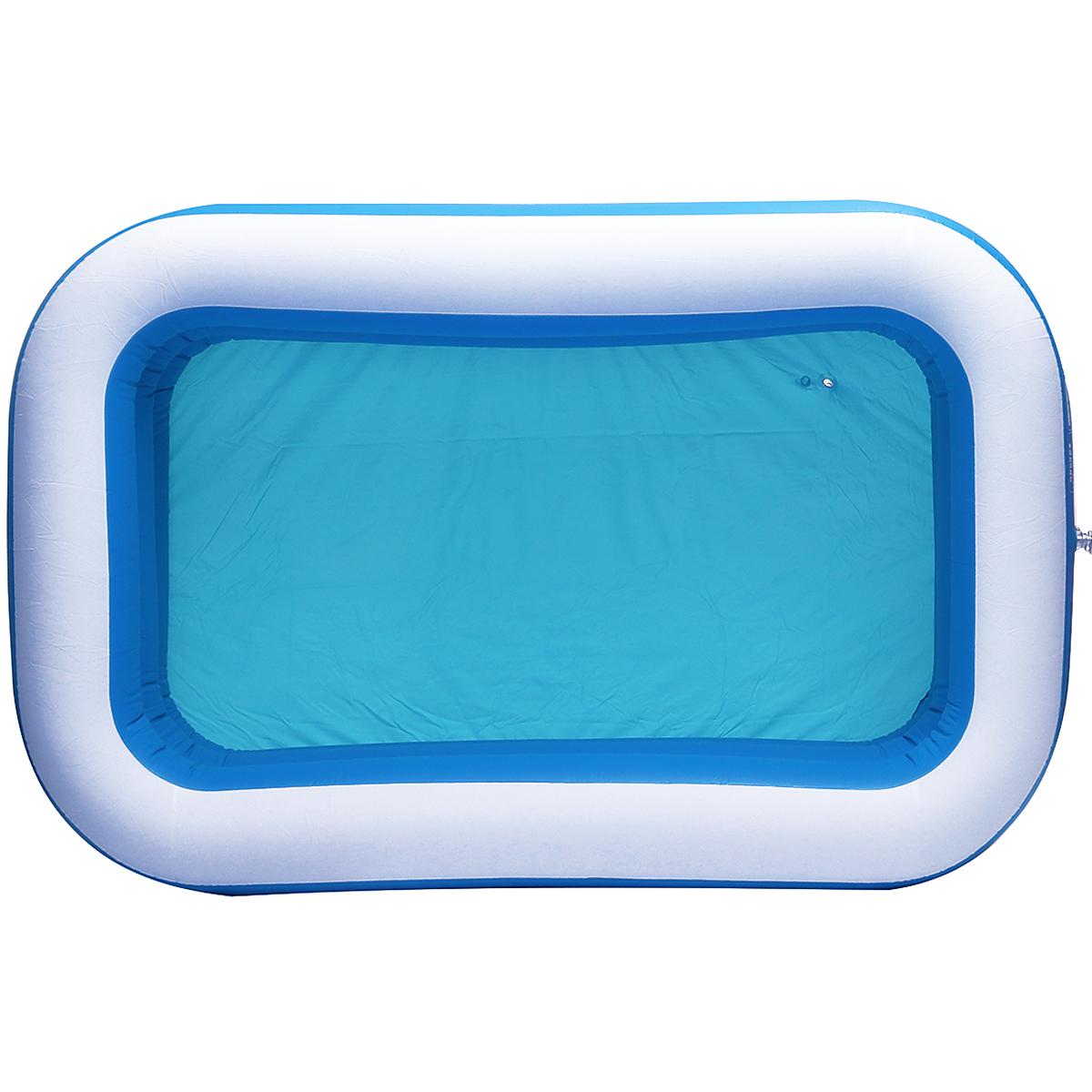 120 x 71 x 24in Three-layer Inflatable Swimming Pool, Ball Pit Suitable ...