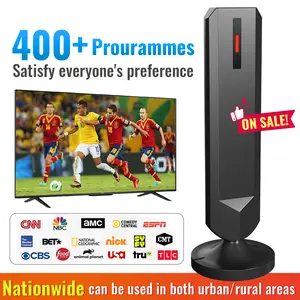 TV Antenna for Smart TV Indoor 2025 Digital 360° Long Range 4K HDTV Antenna for 1080P TVs Easy In stall No Cable Needed