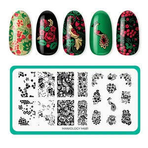 Afternoon Tea (M681) - Nail Stamping Plate