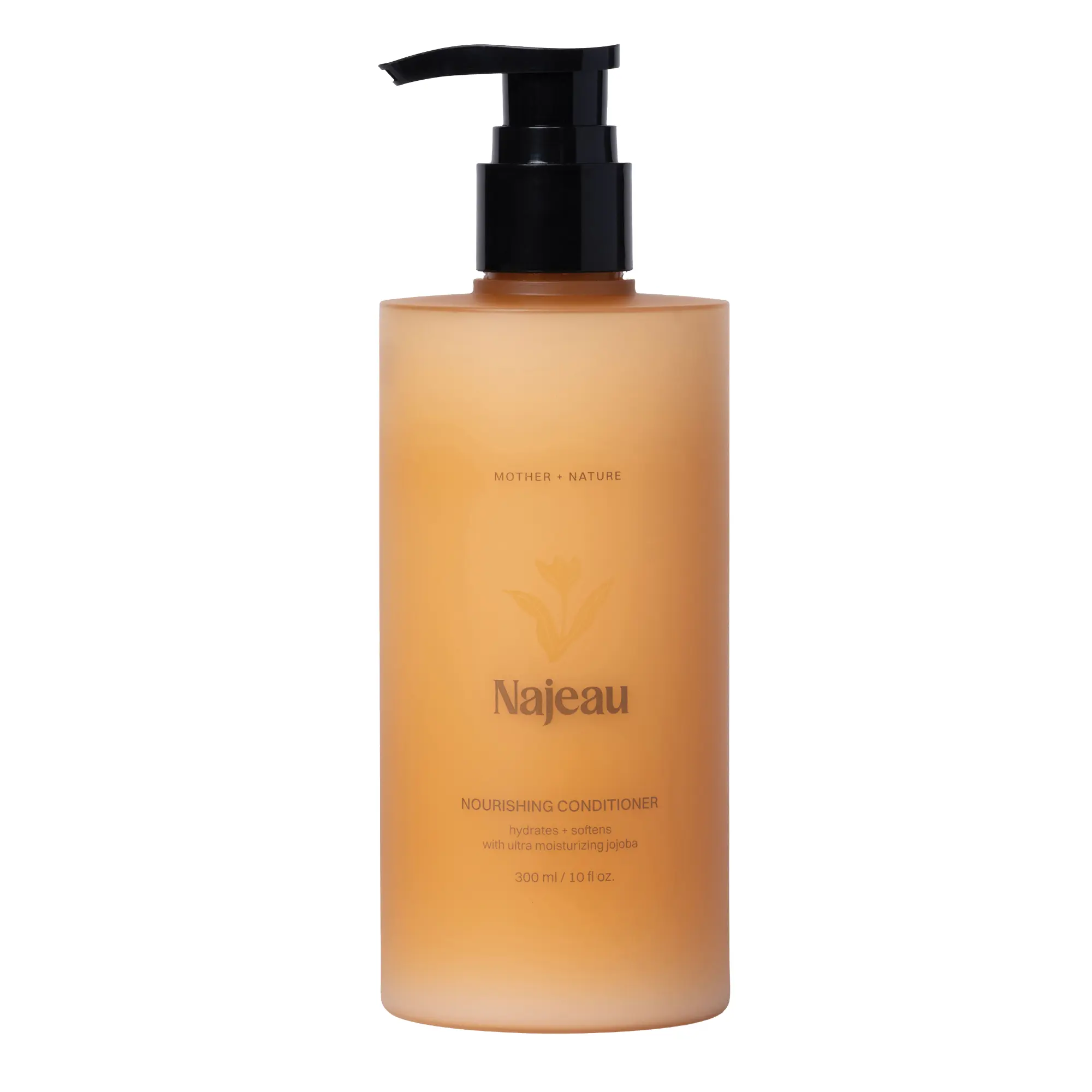Najeau Nourishing Conditioner - Lightweight Hydrating Conditioner | Aloe Vera, Jojoba Oil & Orchid Extract | Detangles, Refines Frizz & Amplifies Gloss | Bergamot & Grapefruit Scent | Vegan