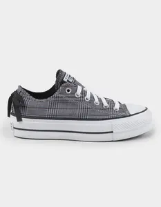 CONVERSE Chuck Taylor All Star Lift Plaid Womens Platform Shoes CONVERSE Chuck Taylor All Star Lift Plaid Womens Platform Shoes