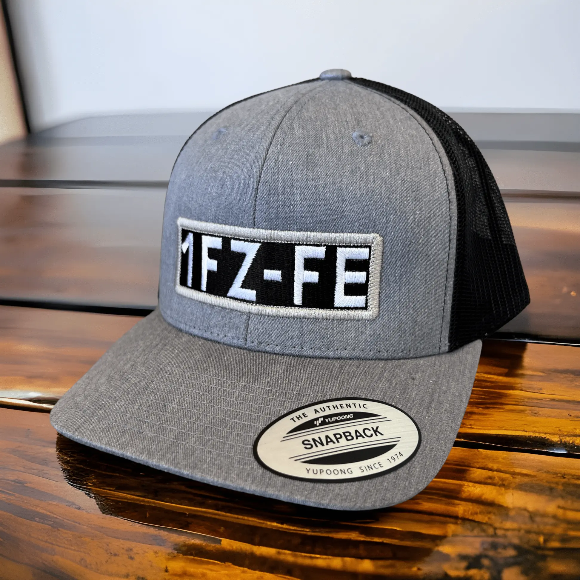 Toyota FZJ80 1FZ-FE Trucker Cap with Snapback Closure and Patch Design