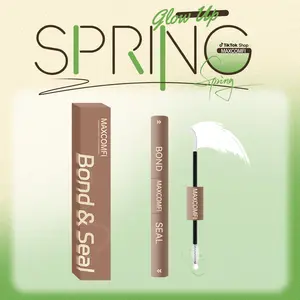 Maxcomfi Lash Kit Essentials | Strong Hold, Waterproof & Remover-Safe for Flawless Lashes Latex-Free Waterproof Bond Seal & Remover for Sensitive Eyes - Biotin&VE Ingredients - Long Lasting Formula - Pool-Proof Rainy Day Proof