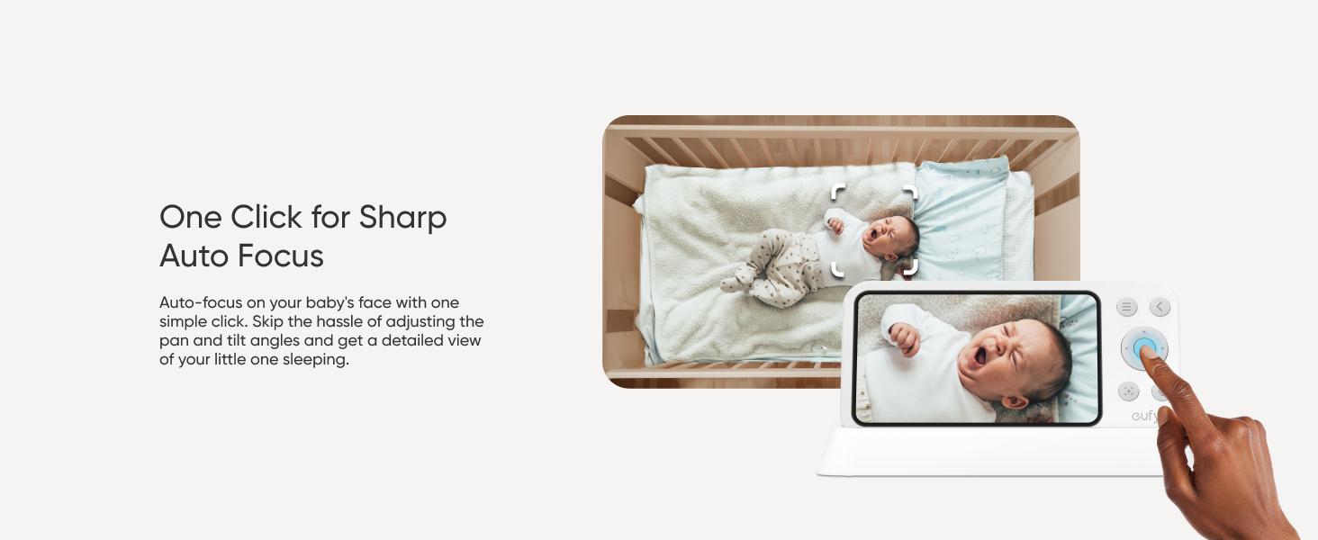 eufy E21 Baby Monitor, with 4K Camera, Hybrid Wi-Fi and No Wi-Fi Connection, App and Monitor Control, Ultra-Clear Night View, Pan-Tilt, 8× Zoom, Portable Camera with Built-In Battery, ANR, Smart Alerts|Spingtok eufy E21 Baby Monitor, with 4K Camera, Hybrid Wi-Fi and No Wi-Fi Connection, App and Monitor Control, Ultra-Clear Night View, Pan-Tilt, 8× Zoom, Portable Camera with Built-In Battery, ANR, Smart Alerts|Spingtok