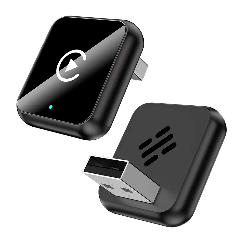 【SummerFinds】Yurnlv 2026 Wireless CarPlay Adapter for iPhone/Android ,Hands-free Calling Support, CarPlay Dongle with Electronic Charger