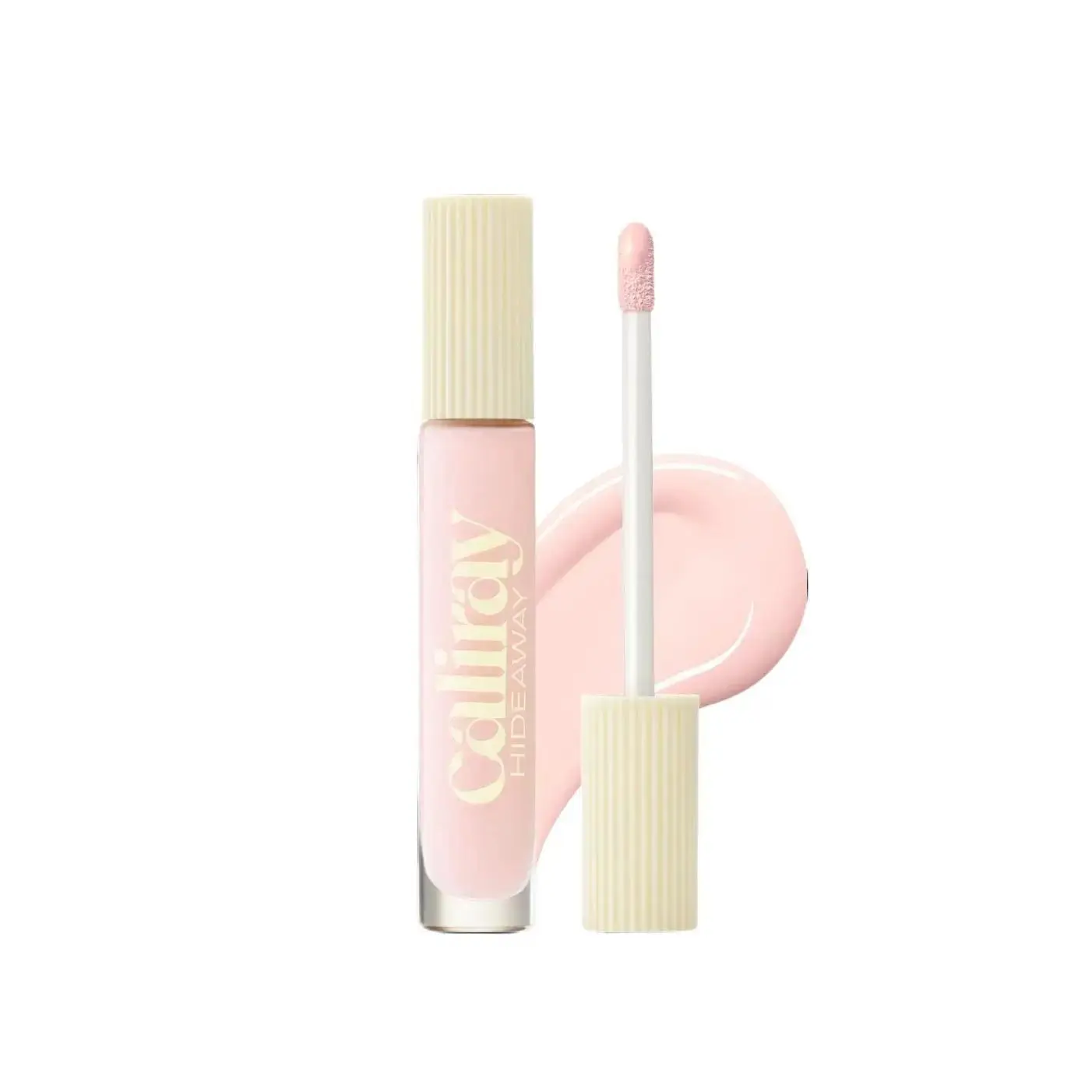 caliray hideaway brightening + hydrating under eye color corrector concealer | dark circle corrector | hydrating under eye makeup | lightweight | crease-resistant | brightening | natural finish