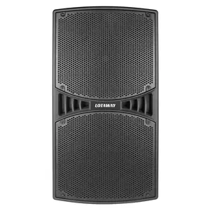 LOTAWAY Libra-12 Dual 12 inch Quasi 3-Way Full Range Active PA Speaker Professional 3000W Powered Loudspeaker System with Bluetooth & TWS for Stage, DJ, Club, Band, Parties (Black)